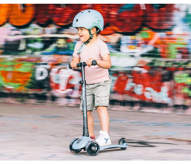 Scoot & Ride Highwaykick 3 LED Hulajnoga Balansowa 3+ Steel - 1014696 - zdjęcie 6